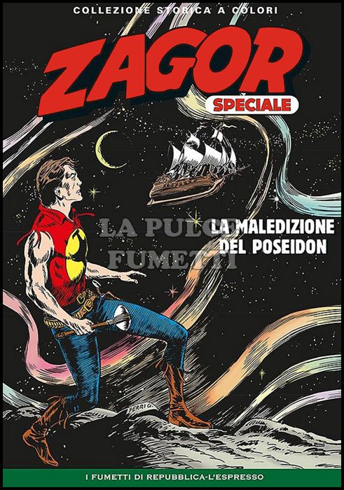 ZAGOR SPECIALE - COLLEZIONE STORICA A COLORI #    10: LA MALEDIZIONE DEL POSEIDON